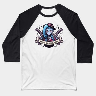 armed and dangerous- jinx powder Baseball T-Shirt